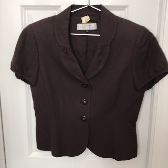 Arthur Levine Tahari 3 piece skirt suit - Picture 2 of 10